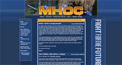 Desktop Screenshot of mhoc.net